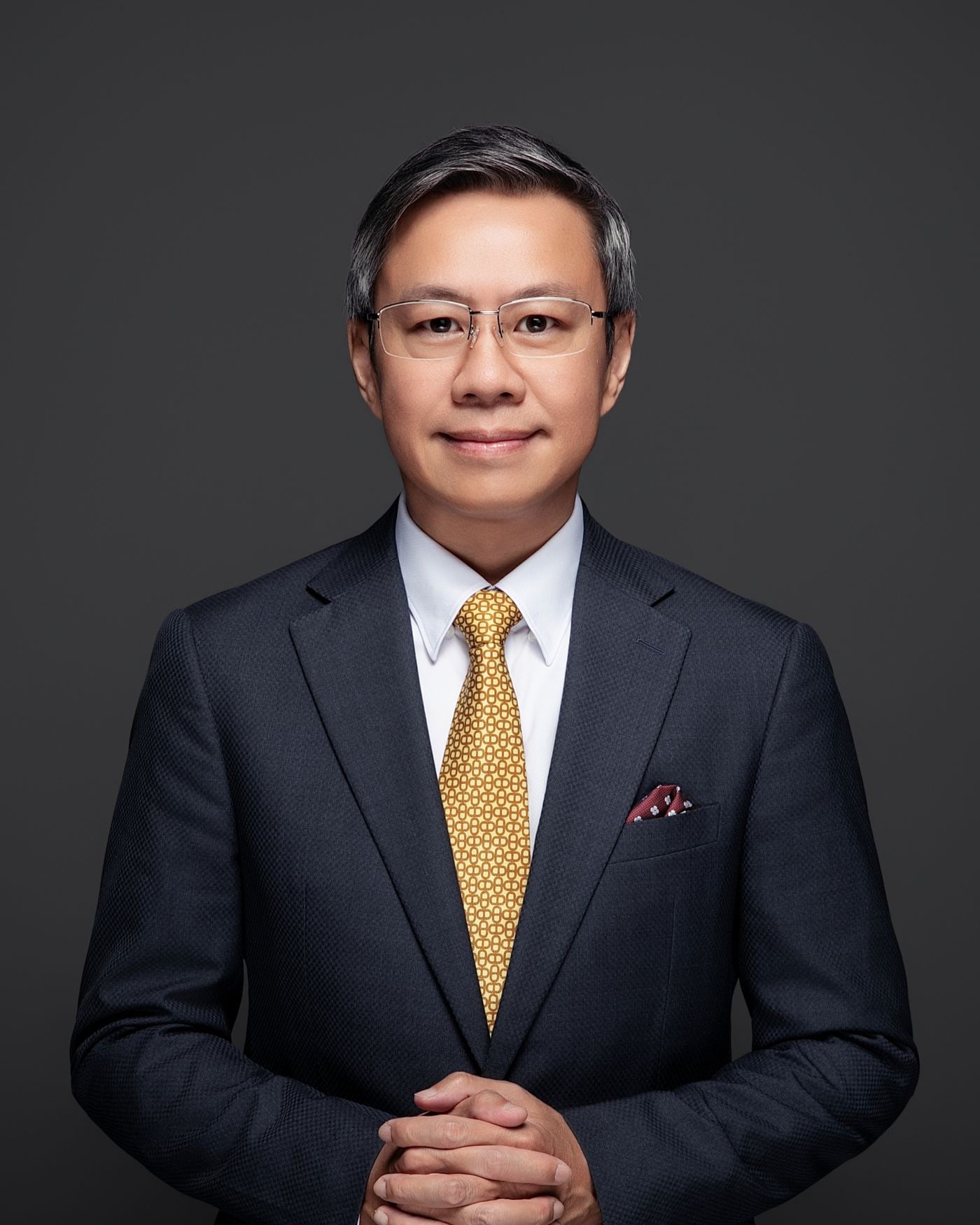 Portrait of the founder of Qatar Belt and Road Group